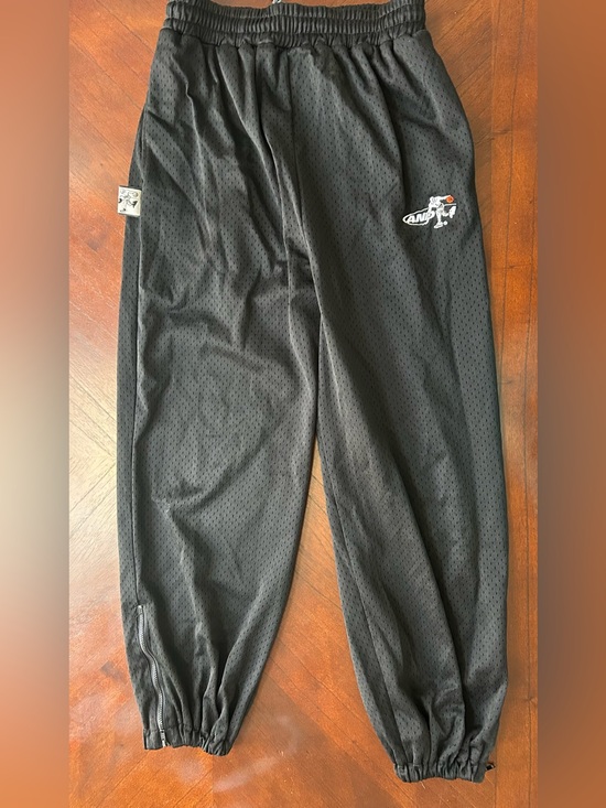 And1 Other - And1 Black Mesh Kids Joggers with Small Logo size L(14-16) vintage